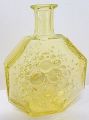 Riihim�en Lasi, Nanny Still: Stella Polaris koristepullo. Uraailasi.  / N.Still, Finland:  Stella Polaris bottle. Uranium glass. -  Nro 7035